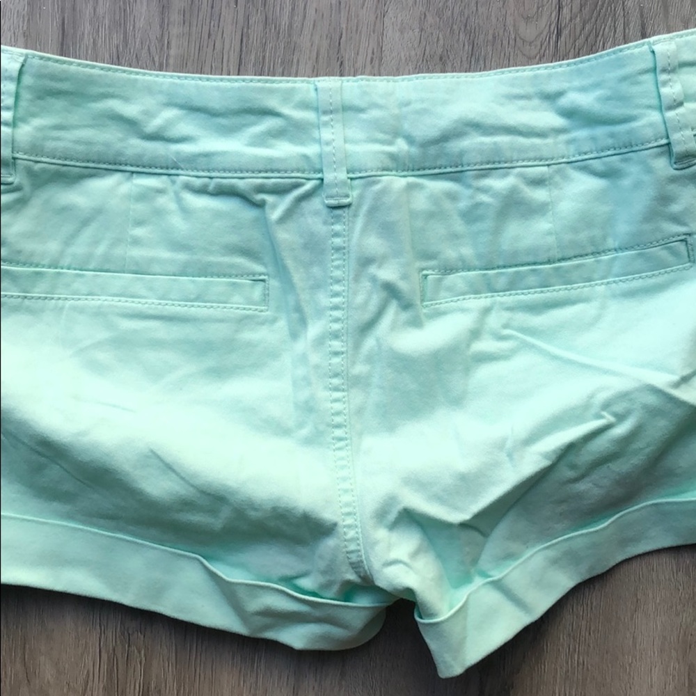 Mint green shorts from Express - Picture 3 of 7